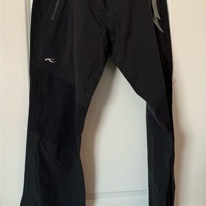 NWT KJUS Men’s Pro 3L 2.0 Raingear Pants. 52/L Regular Fit. Black.